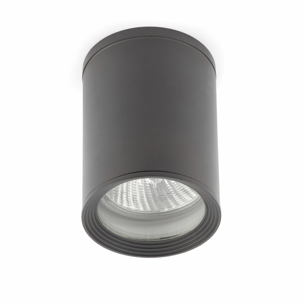 Faro Tasa Plafon Gris Oscuro 1L Par30 75W 70806