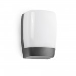 Faro Pol Aplique Gris Oscuro Led 8W 70829