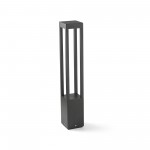 Faro Agra 650 Baliza Gris Oscuro Led 9w 2700k