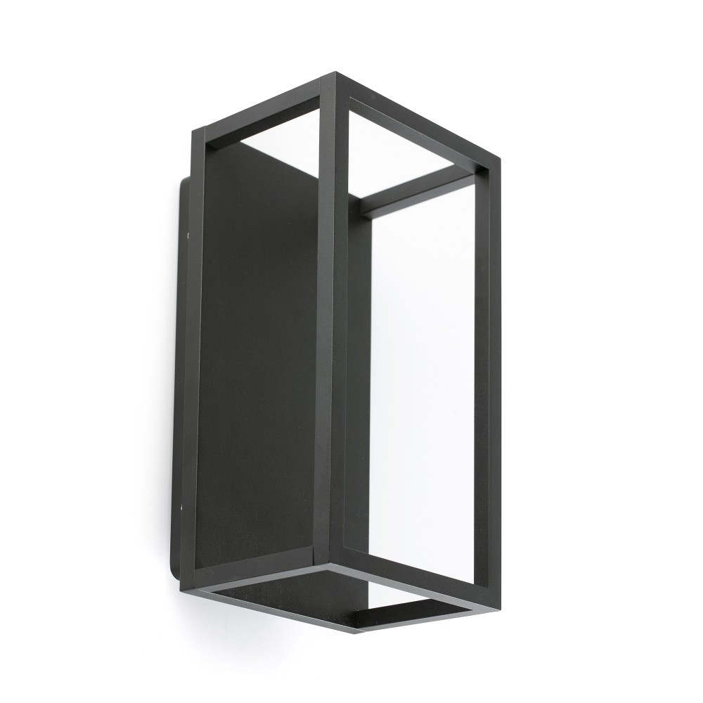 Faro Kela Aplique Negro Led 7w 2700k