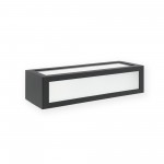 Faro Natron Aplique Gris Oscuro 1Xe27 70887