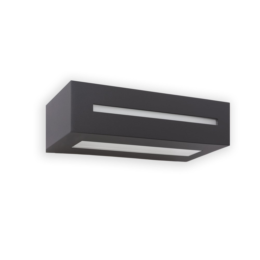Faro West-1 Aplique E27 100W Ip 54 Gris Oscuro 70888