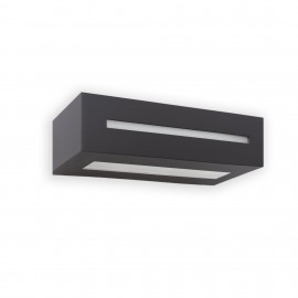 Faro West-1 Aplique E27 100W Ip 54 Gris Oscuro 70888