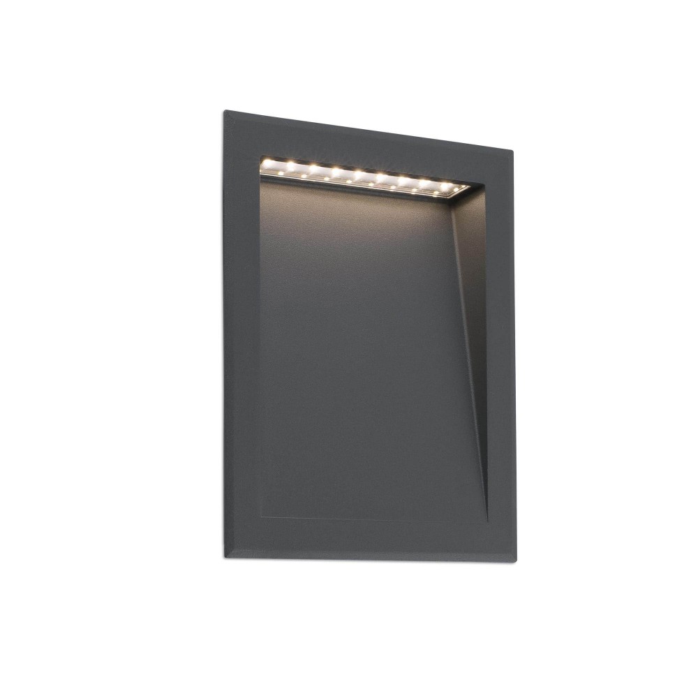 Faro Soun Empotrado Gris Oscuro Led 6W 3000K 70900