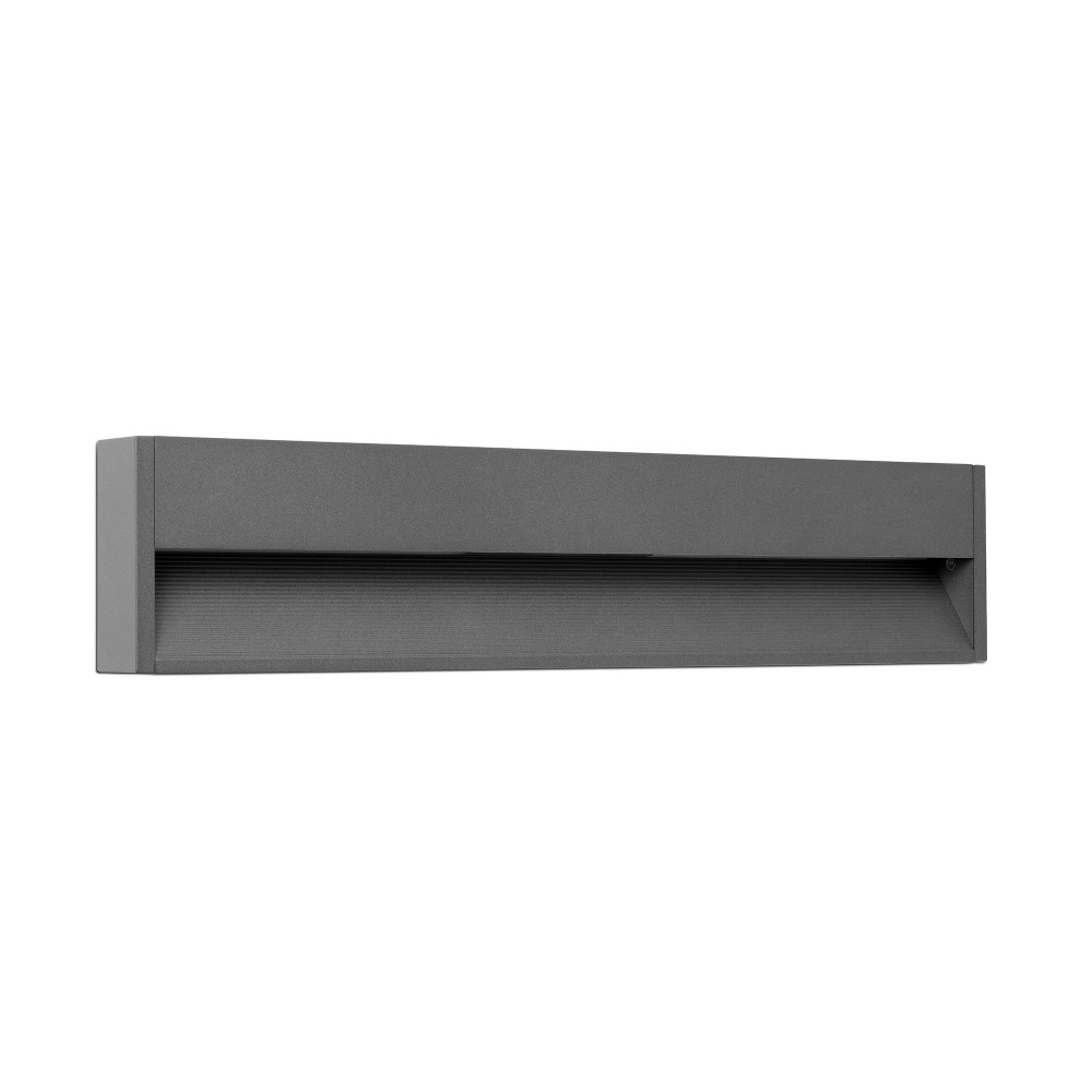 Faro Grada-3 Aplique Gris Oscuro Led 12W 3000K 70910