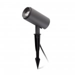 Faro Plom Proyector-Estaca Gris Osc. 8.5W 3000K 18°- 45 70913