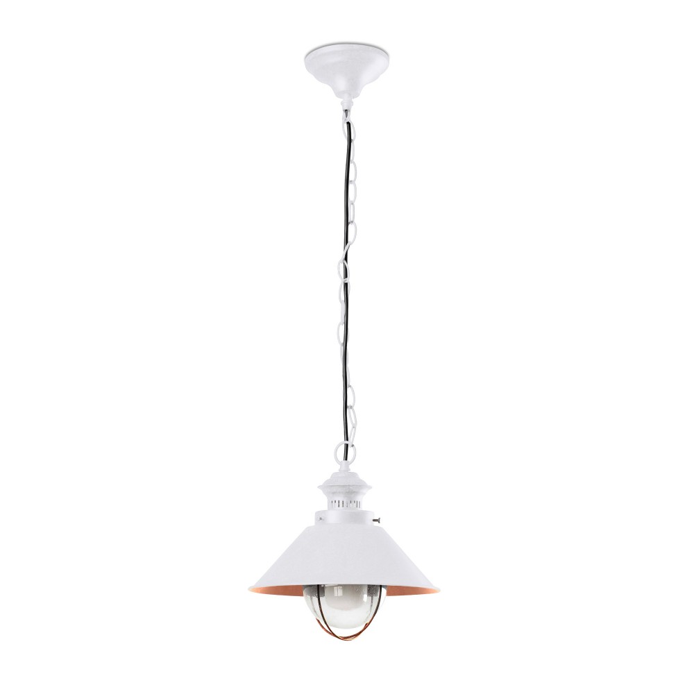 Faro Nautica-P Colgante Blanco-Cobre E27 11W 71106