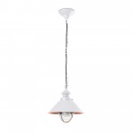 Faro Nautica-P Colgante Blanco-Cobre E27 11W 71106