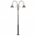 Faro Nautica-6 Farola Marron Oxido 2Xe27 11W 71117