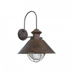 Faro Nautica-G Aplique Marron Oxido E27 11W 71129