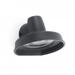 Faro Bronx Aplique Gris Oscuro 1Xgu10 Max 8W 71196