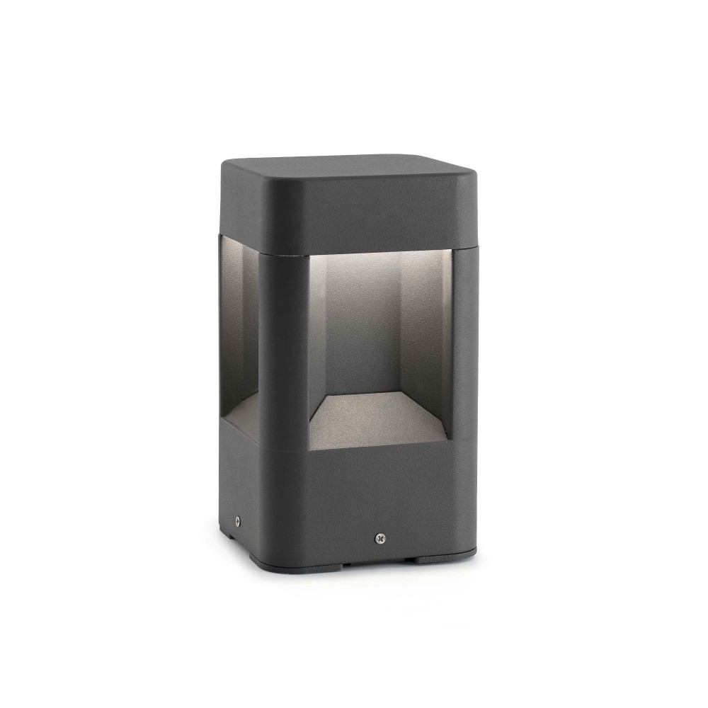 Faro Naya Sobremuro Gris Oscuro Led 8W 3000K 71198