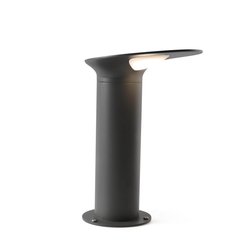 Faro Lotus Baliza Gris Oscuro H350 18W 3000K 71224