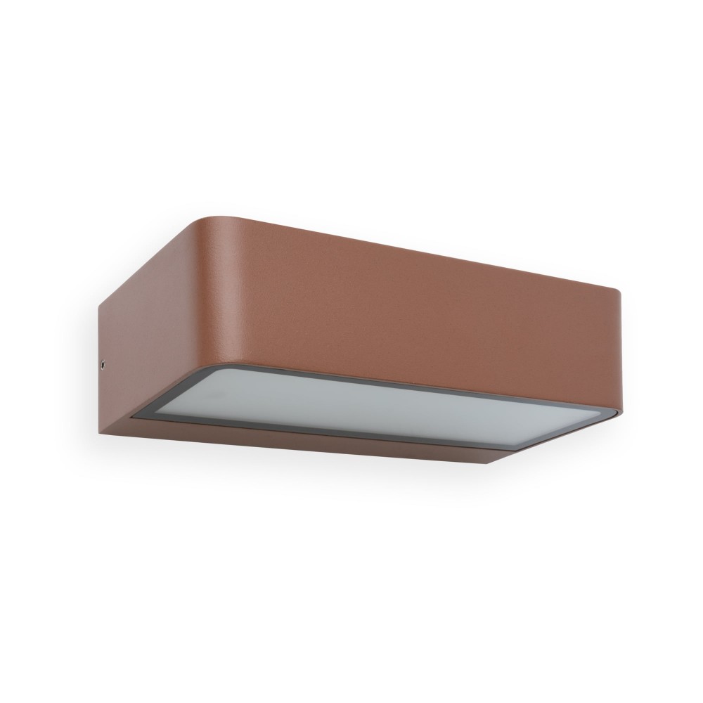 Faro Takua Aplique Marron Oxido Led 10W 3000K 71309