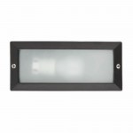Faro Liso Empotrable Negro 1L E27 40W 71491