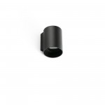 Faro Kov Aplique Redondo Negro Led 6w 2700k 34°