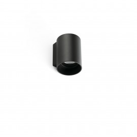 Faro Kov Aplique Redondo Negro Led 6w 3000k 23°