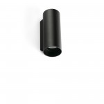Faro Kov Aplique Redondo Negro Led 2x6w 3000k 23°/23°