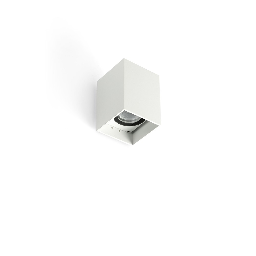 Faro Kov Aplique Cuadrado Blanco Led 6w 2700k 34°