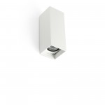 Faro Kov Aplique Cuadrado Blanco Led 2x6w 3000k 23°/34°