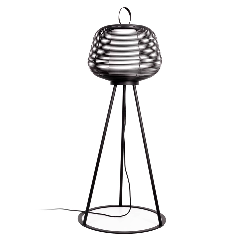 Faro Nara Lampara De Pie Negra 72103-156