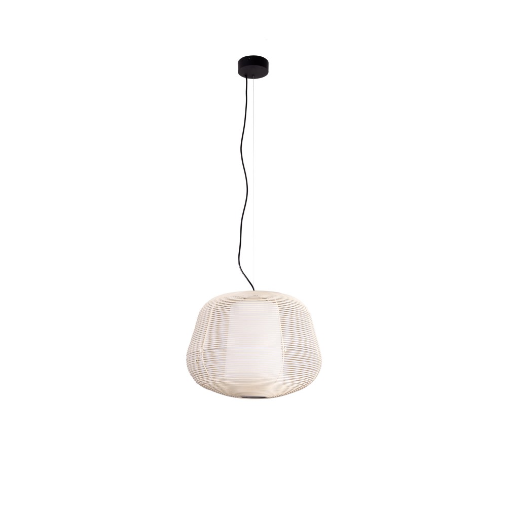 Faro Nara Colgante Beige 72104-155