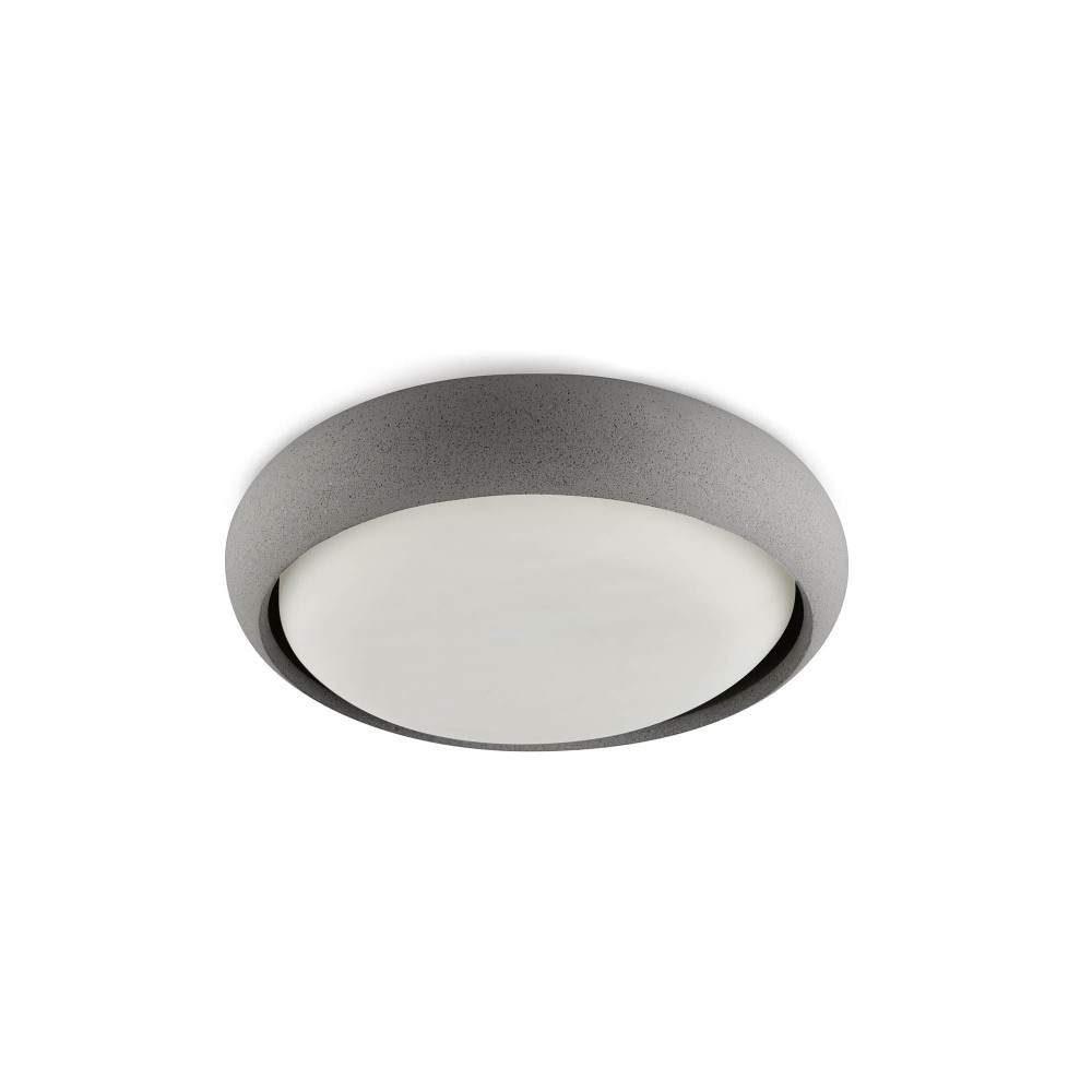 Faro Anga 295 Plafon Led 24w Gris Oscuro 2700k