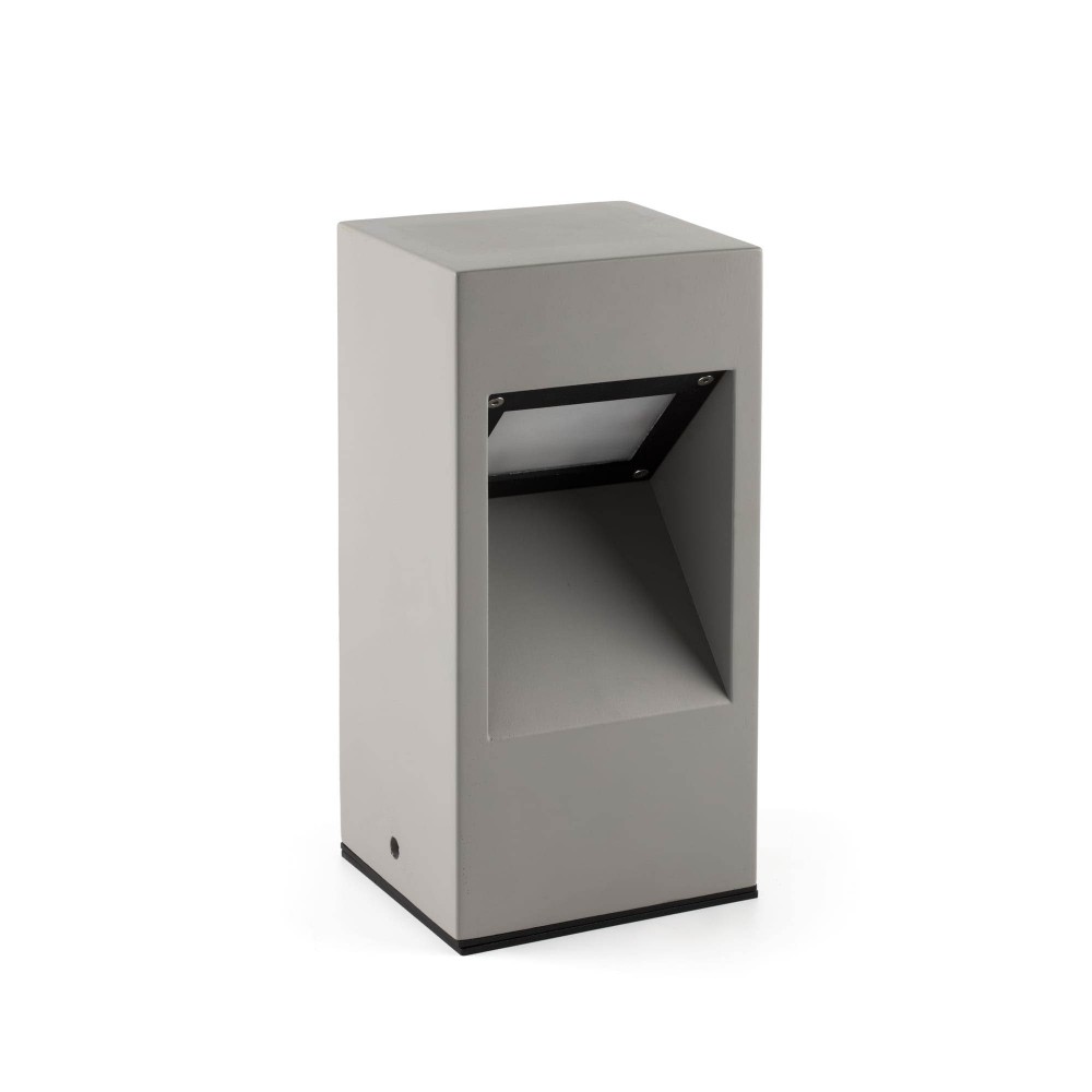 Faro Cast Baliza Gris Oscuro Cemento H300Mm 10W 74155
