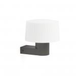 Faro Muffin Aplique Gris Oscuro 1xE27 Max 15W 74432A-04