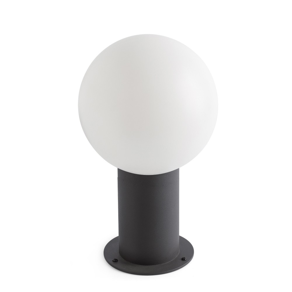 Faro Moon Sobremuro Gris Oscuro H300 1xE27 Max 15W 74433S-01