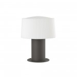 Faro Muffin Sobremuro Gris Oscuro H300 1xE27 Max 15W 74433S-04