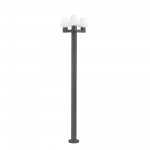 Faro Mistu Farola Gris Oscuro 3xE27 Max 15W 74436F3-02