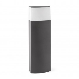 Faro Datna Baliza Gris Oscuro 1Xe27 20W H60 74442