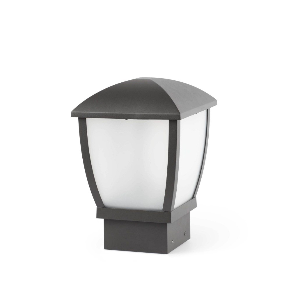 Faro Wilma Sobremuro Gris Oscuro 1Xe27 100W 75001