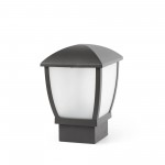 Faro Wilma Sobremuro Gris Oscuro 1Xe27 100W 75001