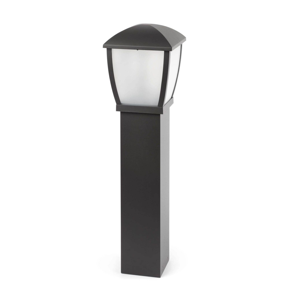 Faro Wilma Baliza Gris Oscuro 1Xe27 100W 75003