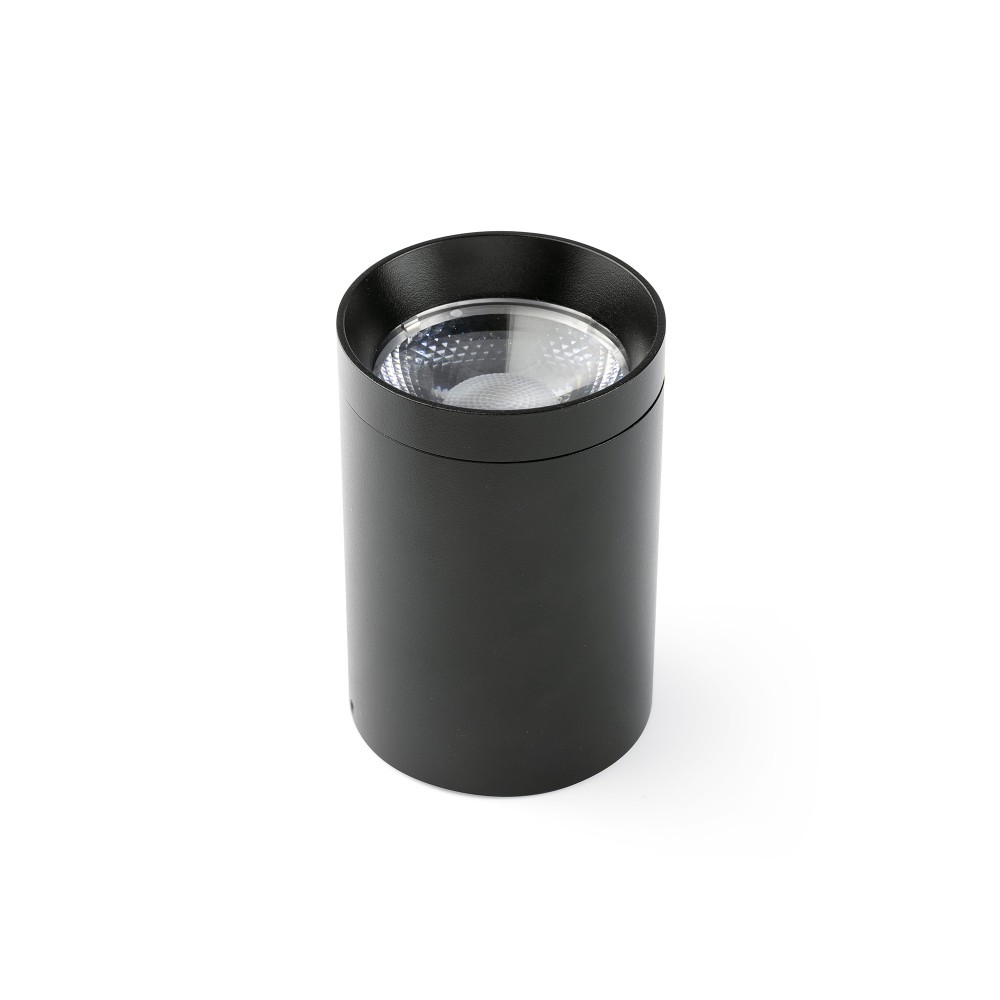 Faro Puk Plafon Negro Ø76 Led 7w 3000k 50°