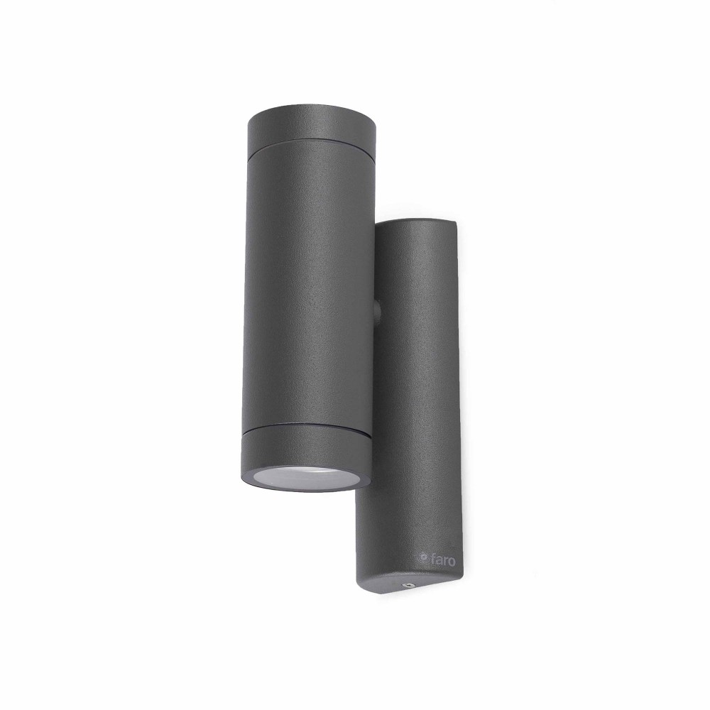 Faro Steps Aplique Gris Oscuro 2Xgu10 75501