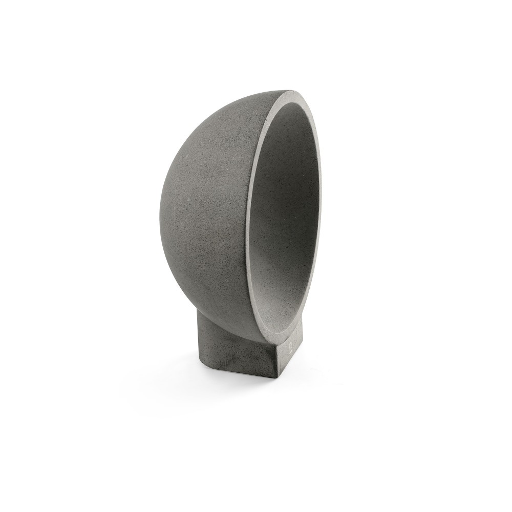Faro Gaia Baliza Gris Oscuro Led 6w 2700k
