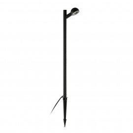Faro Brot 600 Estaca Negra Led 6w 2700k