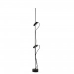 Faro Clap Baliza Negra 1266 Led 2x6w 3000k 38°