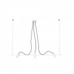 Faro Clap Colgante Lineal Blanco 3x6w 3000k 38°