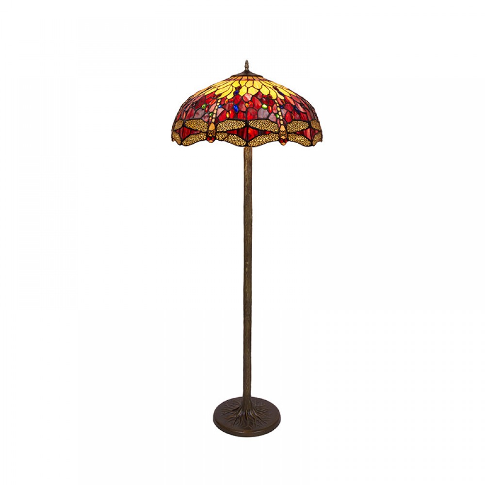 Tiffany 203100S, Lampara De Pie Tiffany Serie Belle Rouge 203100S