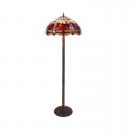 Tiffany 203400S, Lampara De Pie Tiffany Serie Belle Rouge 203400S