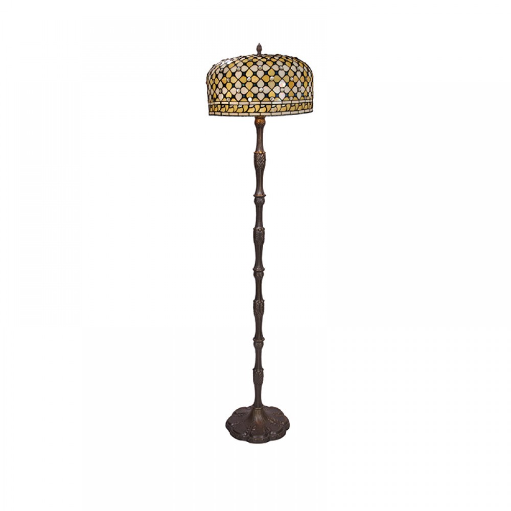 Tiffany 213010, Lampara De Pie Tiffany Serie Queen 213010