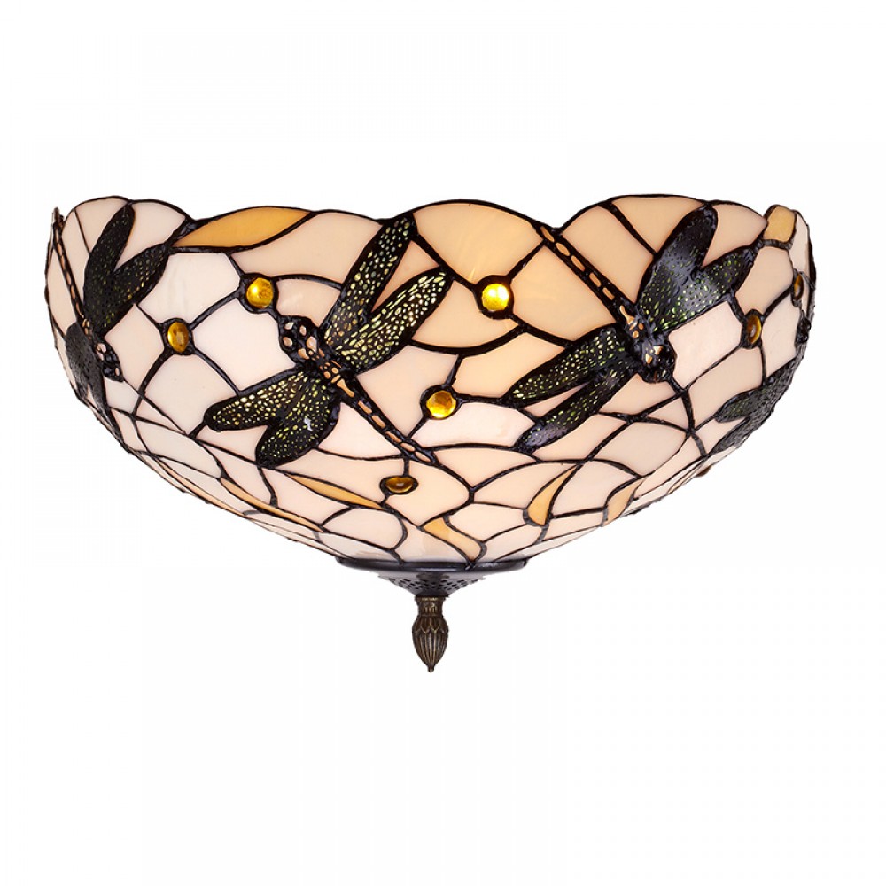 Tiffany 224000, Plafon Tiffany Serie Pedrera 224000