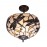 Tiffany 224044, Plafon Tiffany Serie Pedrera 224044
