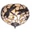 Tiffany 224300, Plafon Tiffany Serie Pedrera 224300