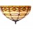 Tiffany 225200, Plafon Tiffany Serie Marfil 225200