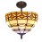 Tiffany 225544, Plafon Tiffany Serie Marfil 225544